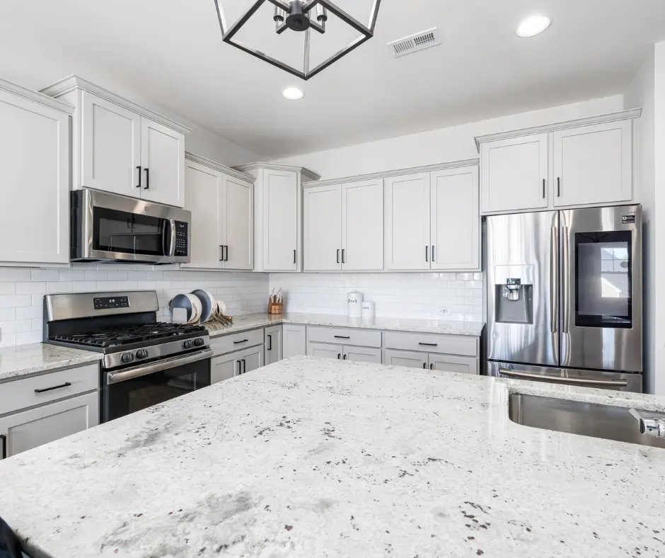 Tile countertop installation in a Vancouver WA kitchen